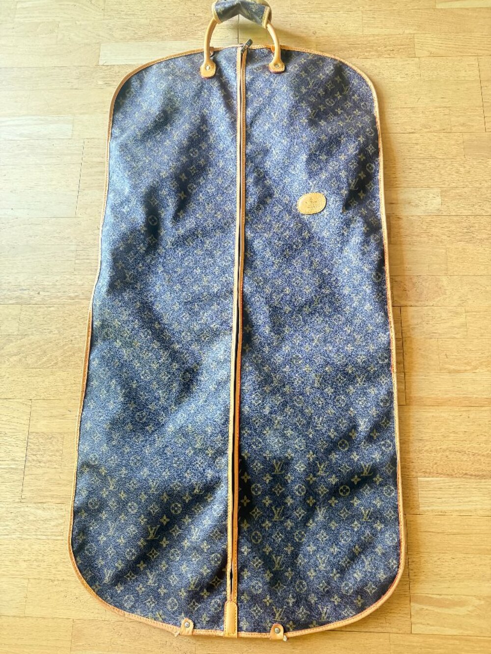 FASHION GARMENT BAG BROWN FOR TRAVEL